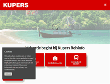 Tablet Screenshot of kupers.nl